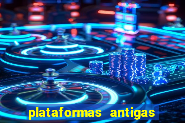 plataformas antigas de jogos