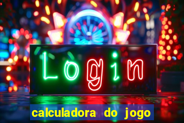 calculadora do jogo do bicho