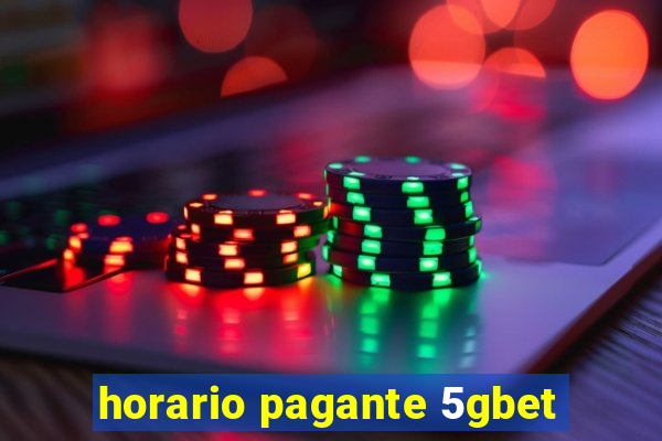 horario pagante 5gbet