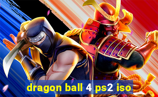 dragon ball 4 ps2 iso