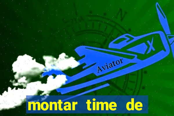 montar time de futebol site