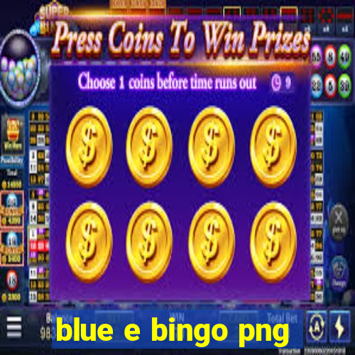 blue e bingo png