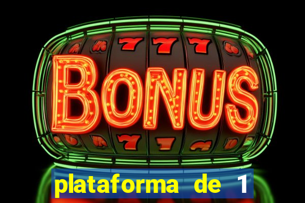 plataforma de 1 real fortune tiger