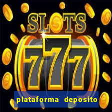 plataforma deposito 1 real fortune tiger