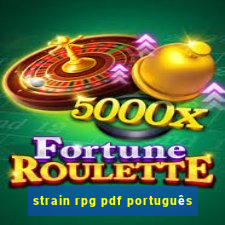 strain rpg pdf português