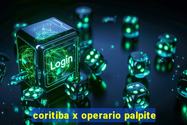 coritiba x operario palpite