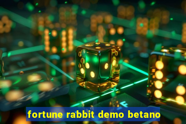 fortune rabbit demo betano