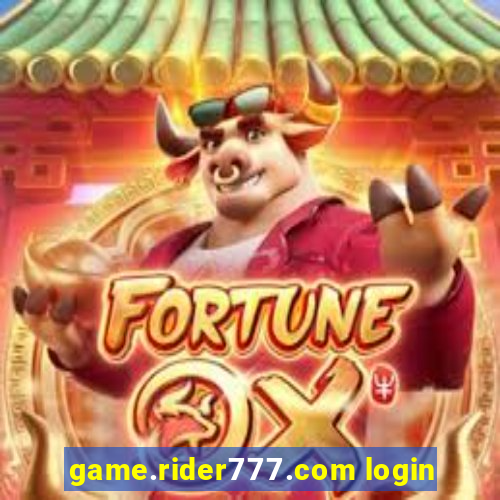 game.rider777.com login